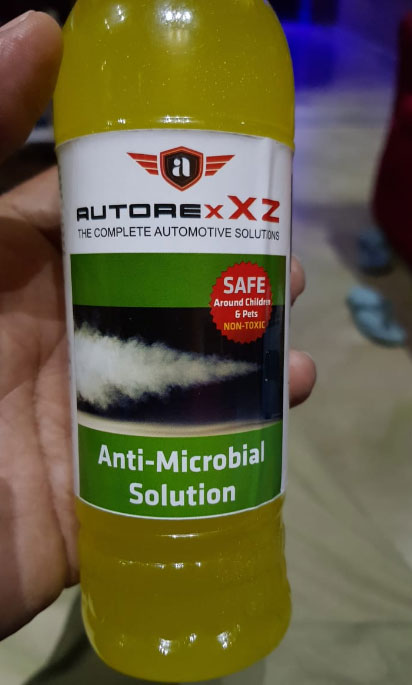 Anti Microbial Solution for Car Sanitization
